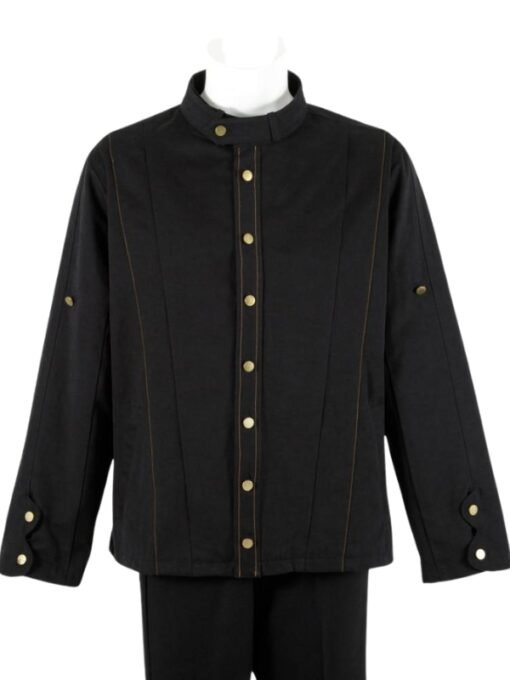 Arisen Model Black Cotton Jacket