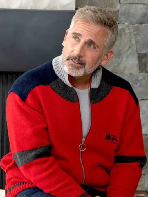 Mountainhead Steve Carell Red Jacket