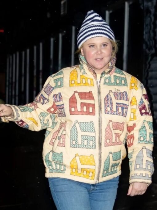 Amy Schumer NYC Colorful Jacket
