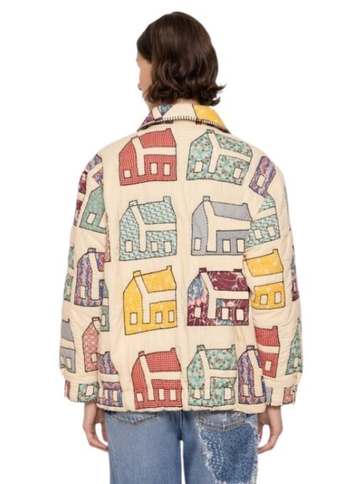 Amy Schumer NYC 2025 Colorful Jacket