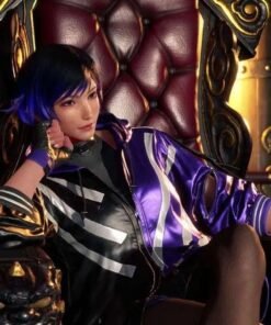 Tekken 8 Reina Mishima Leather Jacket