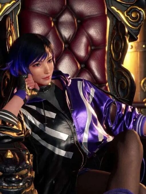 Tekken 8 Reina Mishima Leather Jacket