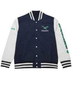 Dawn Staley Philadelphia Eagles Navy & White Jacket