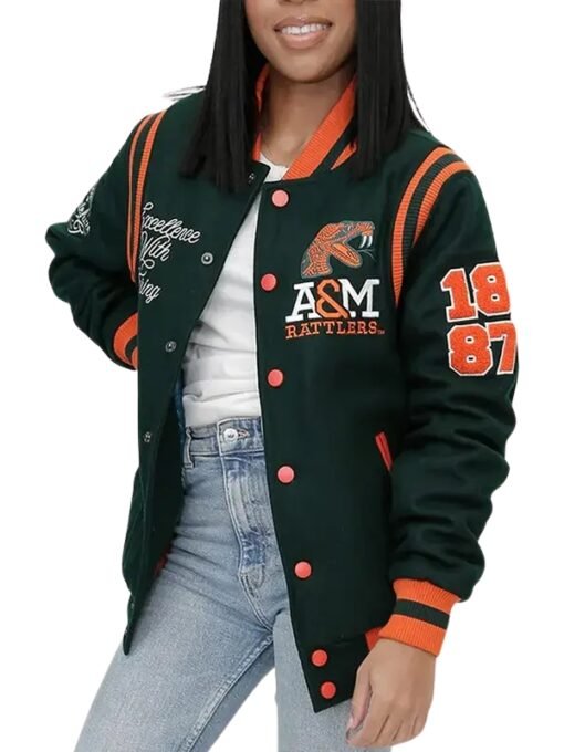 Florida A&M FAMU Wool Varsity Jacket