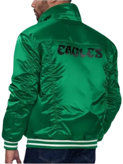 Philadelphia Eagles Silver Tab Trucker Jacket