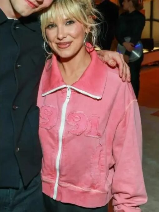 Afterparty Millie The Electric State Pink Jacket
