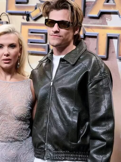The Electric State Jake Bongiovi Leather Jacket