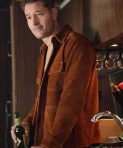 Justin Hartley Tracker S02 Suede Leather Jacket