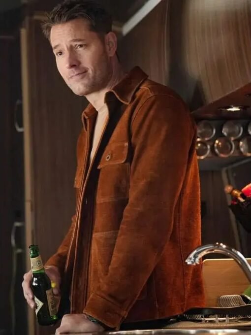 Justin Hartley Tracker S02 Suede Leather Jacket