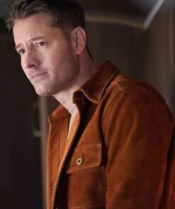 Justin Hartley Tracker 2025 Suede Leather Jacket