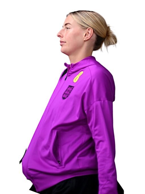 England Lionesses 2025 Purple Hoodie