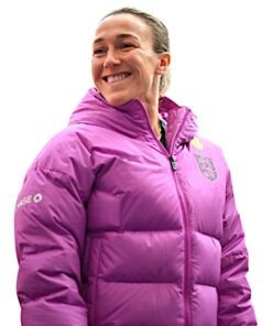 England Lionesses Nike Purple Puffer Jacket
