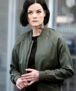 Blindspot Tv Series Jaimie Alexander Green Jacket