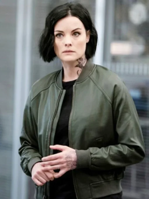 Blindspot Tv Series Jaimie Alexander Green Jacket