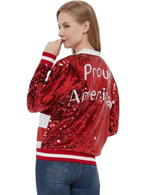 Anna Kaci American USA Sequin Jacket