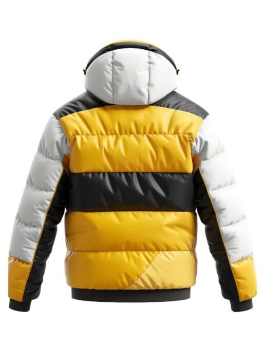 Lightweight Quilted Patterns Removable Puffer Jacket