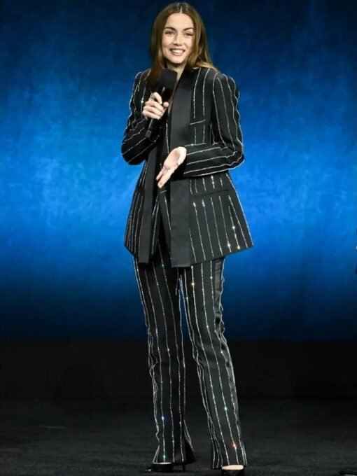 Ana de Armas CinemaCon Ballerina Blazer Suit