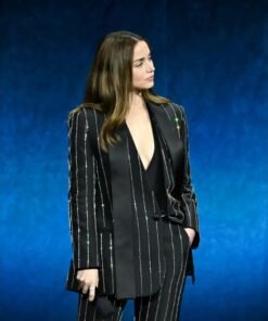 Ana de Armas CinemaCon Black Blazer Suit
