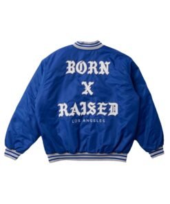 Born X Raised BXR Dodgers Blue Jacket