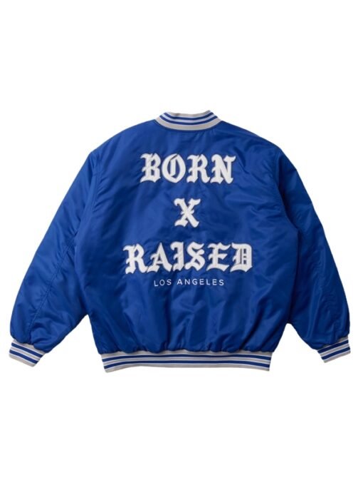 Born X Raised BXR Dodgers Blue Jacket