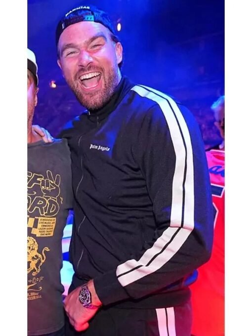 Travis Kelce Big Slick Weekend Black Jacket