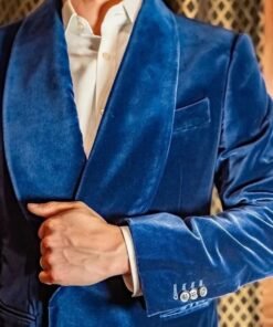 Mayflower Smoking Velvet Blazer Jacket