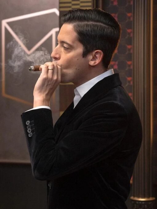 Mayflower Smoking Velvet Blazer Jacket