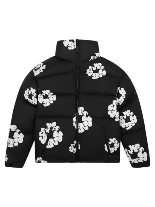Denim Tears Puffer Black Jacket