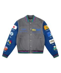 Tern x Winrar Grey/Blue Varsity Jacket