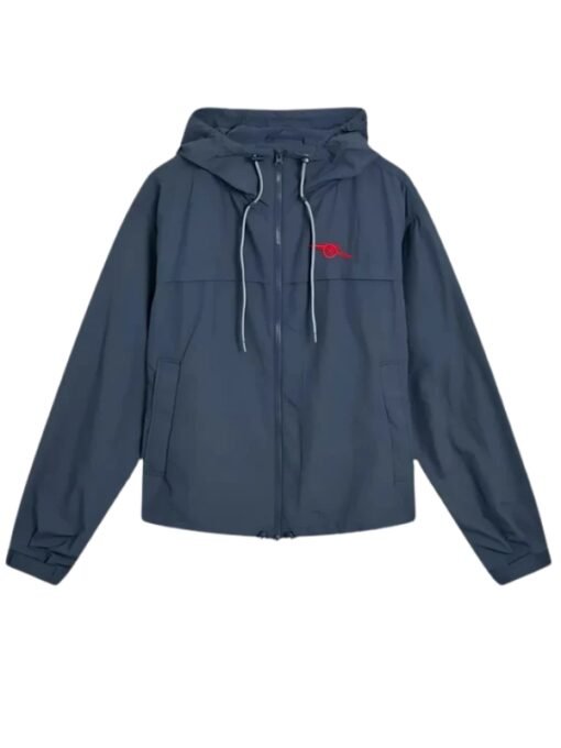 Arsenal Cannon Windbreaker Blue Jacket