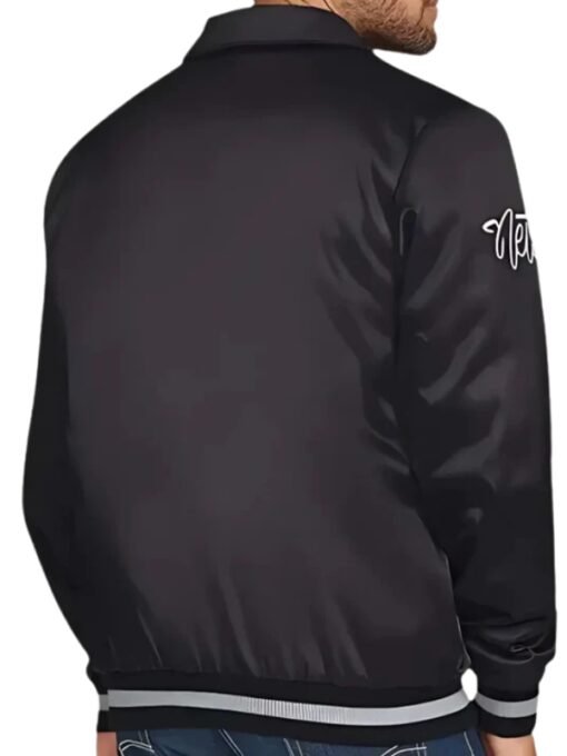 Brooklyn Nets Stitch Applique Jacket
