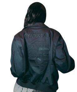 Dua Lipa Porsche Black Jacket