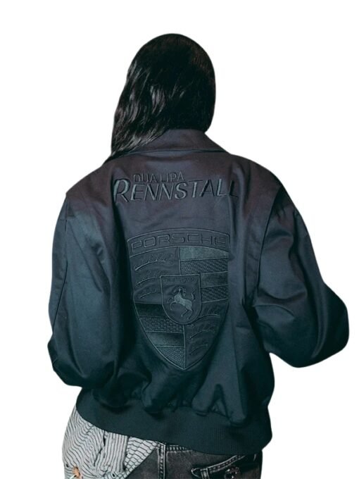 Dua Lipa Porsche Black Jacket