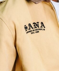 Sana Detroit Angel Workwear Khaki Jacket