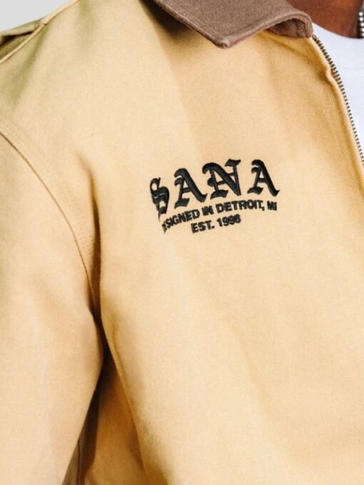 Sana Detroit Angel Workwear Khaki Jacket