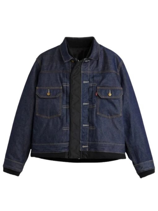 Levi’s x sacai Denim x Nylon Twill Reversible Blouson Jacket