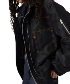 Levi’s x sacai Mens Denim x Nylon Blouson Jacket