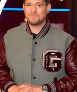 The Voice S27 Michael Buble Gray/Brown Jacket