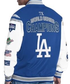 LA Dodgers G-III Royal Recruit Commemorative Jacket