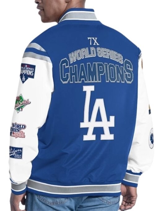 LA Dodgers G-III Royal Recruit Commemorative Jacket