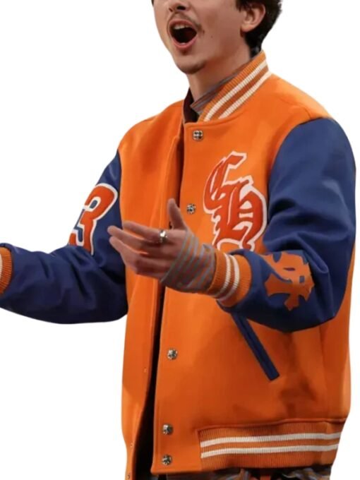 Timothée Chalamet Knicks NBA Playoffs Jacket