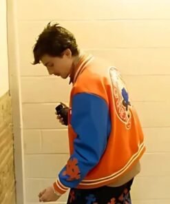 Timothée Chalamet Knicks NBA Playoffs Jacket