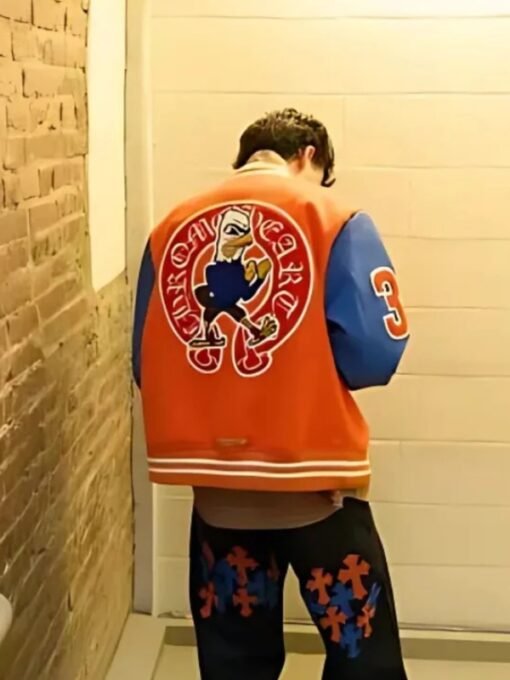 Timothée Chalamet Knicks NBA Playoffs Varsity Jacket