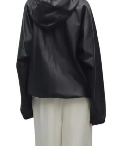 Kendall Jenner NYC Black Leather Jacket