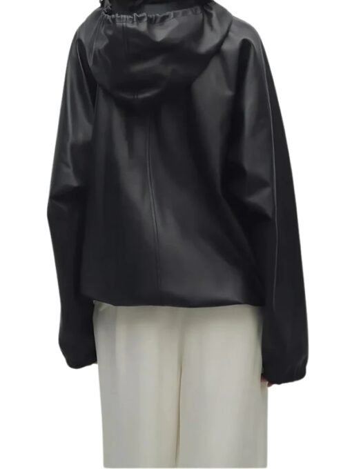 Kendall Jenner NYC Black Leather Jacket