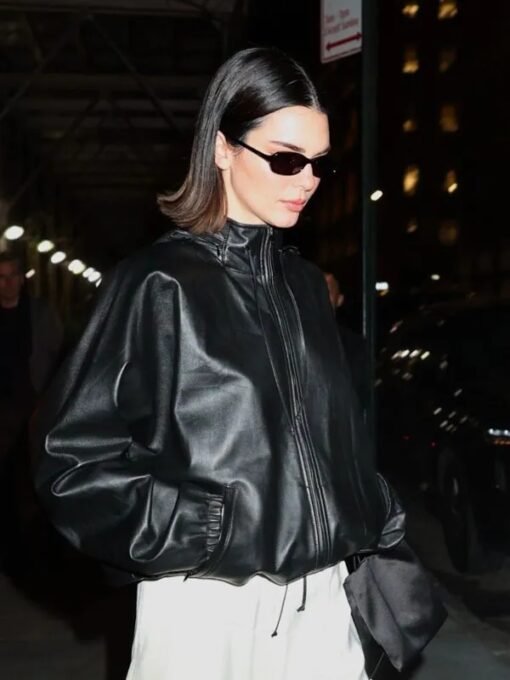 Kendall Jenner NYC 2025 Black Jacket