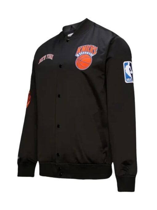New York Knicks Hardwood Classics Blackout Jacket