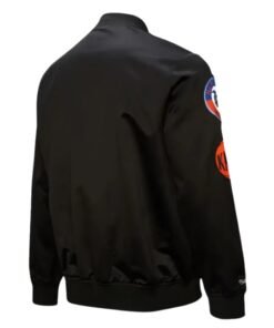 New York Knicks Black Hardwood Classics Blackout Jacket