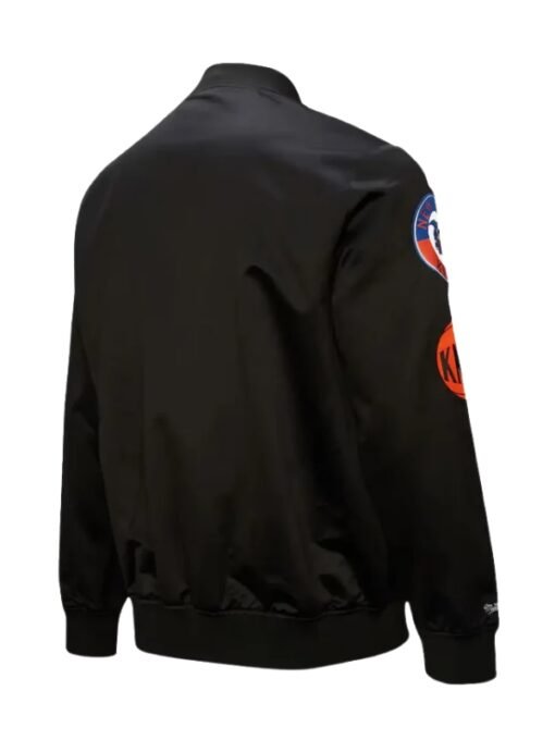 New York Knicks Black Hardwood Classics Blackout Jacket