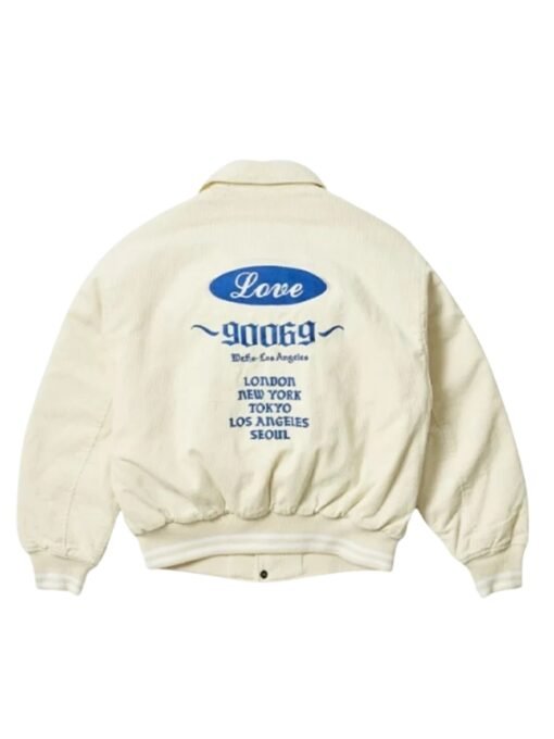 Palace Love Corduroy Varsity Jacket